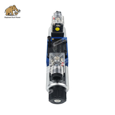 원품 렉스로스 4WE6G 스테인리스 스틸 구조와 350 바 작동 압력 방향 스풀 밸브